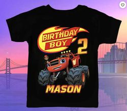 monster truck birthday shirt, birthday boy monster truck shirt, monster truck family birthday truck shirt, custom monste