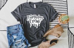 birthday crew shirts, birthday group shirts, birthday team shirt, birthday party shirts, birthday girl t-shirt,gift for