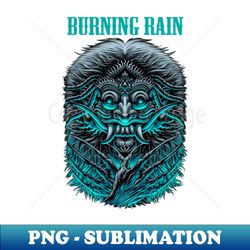 burning rain band - stylish sublimation digital download - unleash your creativity