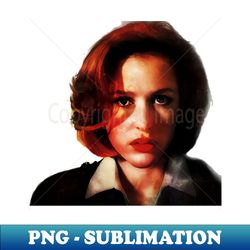 scully x - special edition sublimation png file - unleash your creativity