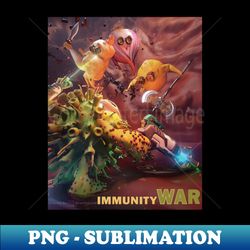 immunity war - professional sublimation digital download - revolutionize your designs