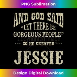 Personalized Birthday Wear Idea For Person Named Jessie - Sophisticated PNG Sublimation File - Immerse in Creativity with Every Design