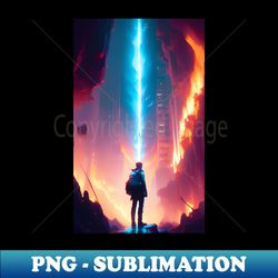 the light that never ends - vintage sublimation png download - unleash your inner rebellion