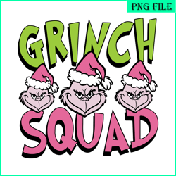 grinch squad svg