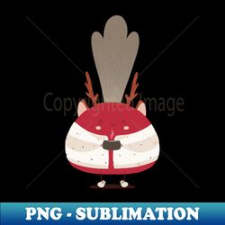 reindeer radish - sublimation-ready png file - create with confidence