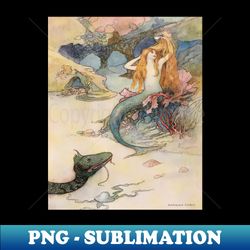 warwick goble fairy tale artwork - png transparent sublimation file - vibrant and eye-catching typography