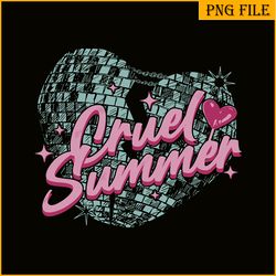 cruel summer svg png dxf eps dxf, disco balls svg, y2k cruel summer svg