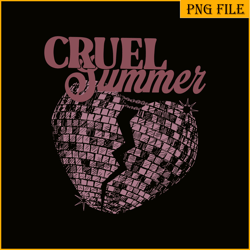 cruel summer disco svg png dxf eps dxf, summer songs svg, taylor song svg