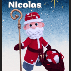 saint nicolas. english version pattern