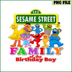 family of the birthday boy png