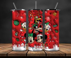 christmas 20oz tumbler wrap png, christmas 3d inflated puffy tumbler wrap png, grinchmas 20oz png 07