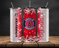 los angeles angels png,christmas mlb tumbler png , mlb christmas tumbler wrap 32