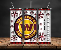 washington commanders christmas tumbler png, nfl merry christmas png, nfl, nfl football png 18