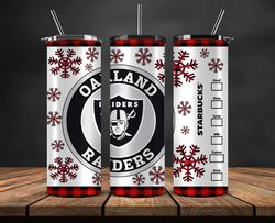 las vegas raiders christmas tumbler png, nfl merry christmas png, nfl, nfl football png 26