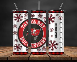 tampa bay buccaneers christmas tumbler png, nfl merry christmas png, nfl, nfl football png 31