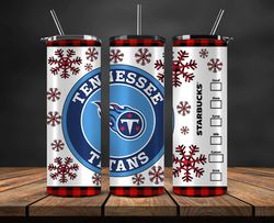 tennessee titans christmas tumbler png, nfl merry christmas png, nfl, nfl football png 32