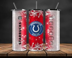 indianapolis colts christmas tumbler png, nfl merry christmas png, nfl, nfl football png 47