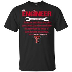 texas tech red raiders engineer definition t-shirt &8211 apparel