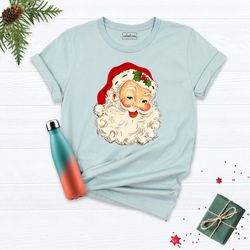 santa family shirt, matching santa shirt, matching family shirt, christmas family shirt, fall christmas shirt, funny chr