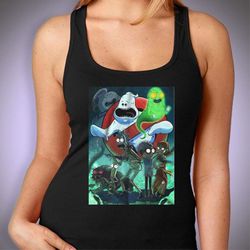 ghostbuster rick and morty women&8217s tank top