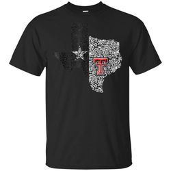 texas tech red raiders state flag t-shirt &8211 apparel