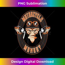 motorcycle t shirt vintage monkey style - sleek sublimation png download - crafted for sublimation excellence