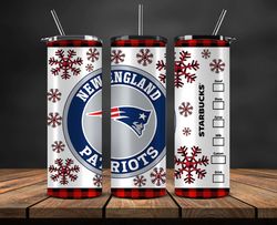 new england patriots christmas tumbler png, nfl merry christmas png, nfl, nfl football png 22