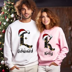 custom christmas matching sweatshirt, custom christmas family hoodie, christmas gifts, personalized gifts,christmas swea