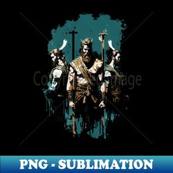 Viking Warriors - Decorative Sublimation PNG File - Unleash Your Creativity