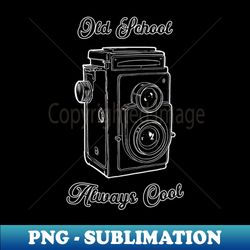 old school reflex camera photographer - stylish sublimation digital download - defying the norms