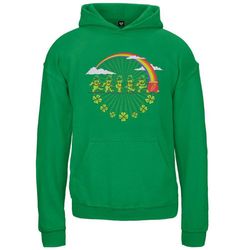 grateful dead &8211 leprechaun bears kelly green youth hoodie