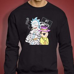 get schwifty rick and morty enamel men&8217s sweatshirt