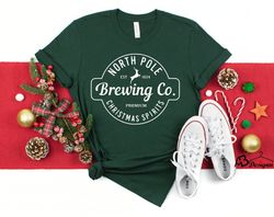 north pole brewing co shirt, christmas shirt, premium christmas spirit, brewing co shirt, north pole shirt, brewing co s