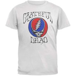 Grateful Dead &8211 Logo and Steal Your Face Soft Adult T-Shirt