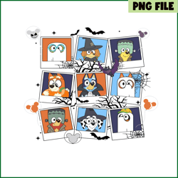 bluey and friends png