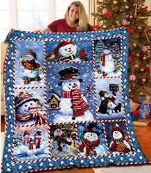 snowman blankets, beautiful christmas fleece blanket, christmas blanket, snowman blanket, christmas gifts, snowman chris