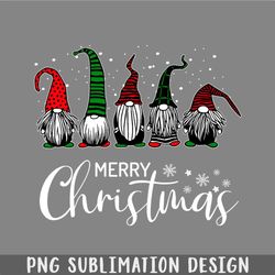 cute xmas gnomes in plaid hats merry christmas gift fabulous gnome graphic png, christmas png