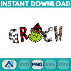 grinch png cliparts bundle, grinch png cartoon cliparts for sublimation, grinch movie themed (15)