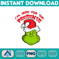 grinch png cliparts bundle, grinch png cartoon cliparts for sublimation, grinch movie themed (17)