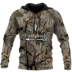 hunting huntaholic 3d all over print | hoodie | unisex | full size | adult | colorful | ht3237