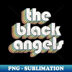 the black angels  rainbow vintage - vintage sublimation png download - create with confidence