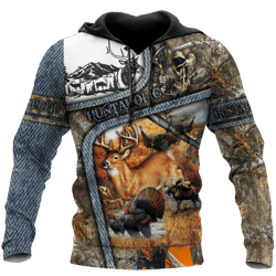 hunting huntaholic camouflage 3d all over print | for men &amp women | adult | ho2289