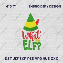 christmas funny quotes embroidery machine design, christmas elf embroidery machine design, instant download