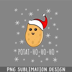 christmas potato festive gift png, christmas png