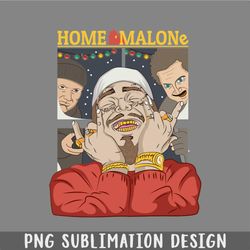 home malone home alone mashup png, christmas png