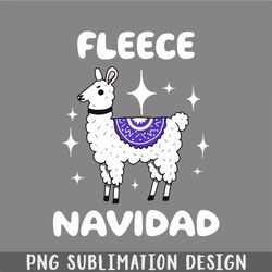 festive llama fleece navidad png, christmas png