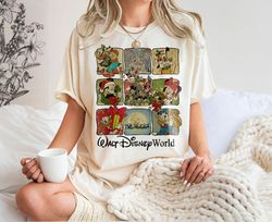 retro walt disney world  colors shirt, vintage mickey and friends shirt, disney trip shirt, disney family shirt, disney