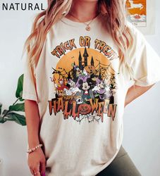 disney halloween ducktales witch huey dewey and louie trick or treat hallowen matching shirt, mickey's not so scary part