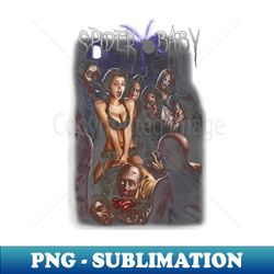 horny zombies spider baby - retro png sublimation digital download - perfect for sublimation art