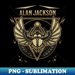 alan jackson -retro style - vintage sublimation png download - unleash your inner rebellion